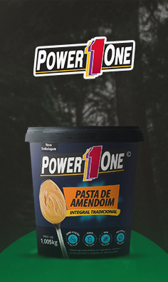 Pasta de amendoin power one